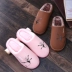 [Đặc biệt giải phóng mặt bằng] Đôi dép cotton Hàn Quốc nhà nữ đế dày trong nhà không thấm nước dép chống trượt mềm mại nam - Trang chủ dép đi trong nhà dễ thương Trang chủ