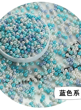 超优质3mm珍珠光米珠手工diy串珠项链手链耳环发簪饰品配件材料