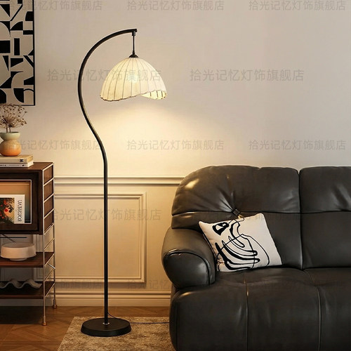 简约现代落地灯客厅书房卧室床头灯民宿极简高级感装饰灯立式台灯 - 图3