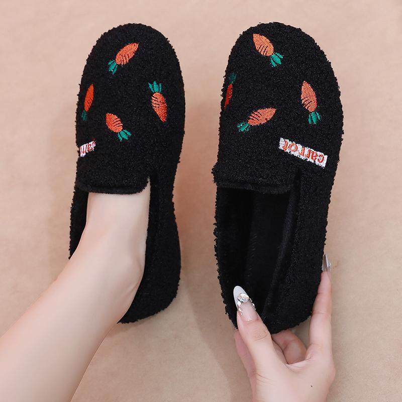 豆豆鞋冬季加绒老年人休闲棉鞋保暖加厚防滑毛毛鞋妈妈软底女棉鞋,淘宝优惠券,粉丝福利购,淘宝优惠卷