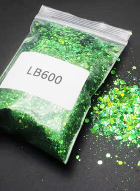 爆闪镭射亮片混合闪粉金葱粉流麻diy手工制作滴胶饰品美甲装饰