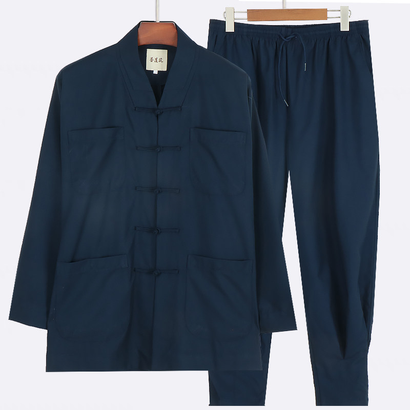 春秋季僧衣僧服免绑腿短褂套装抗皱棉质保暖小褂和尚服男女新款,淘宝优惠券,粉丝福利购,淘宝优惠卷