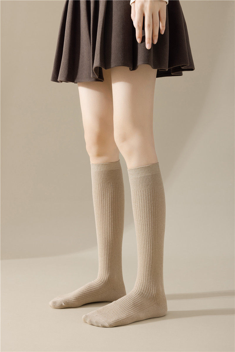 【穿上小腿围细了一圈】满4包 邮 秋冬针织长筒袜 压力袜,淘宝优惠券,粉丝福利购,淘宝优惠卷