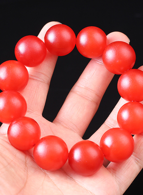 天然满血西藏羊角民族风手串