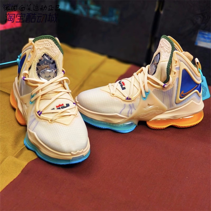 NIKE LEBRON XIX 詹姆斯19 LBJ19实战缓震篮球鞋DC9340-001/9341 - 图0