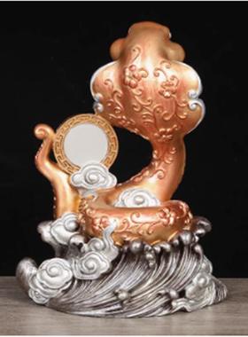 2025蛇年吉祥物招财蛇摆件