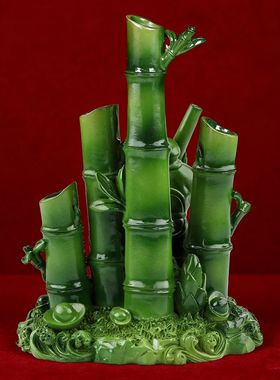 汉白玉文昌及第荣升塔摆件黑曜石