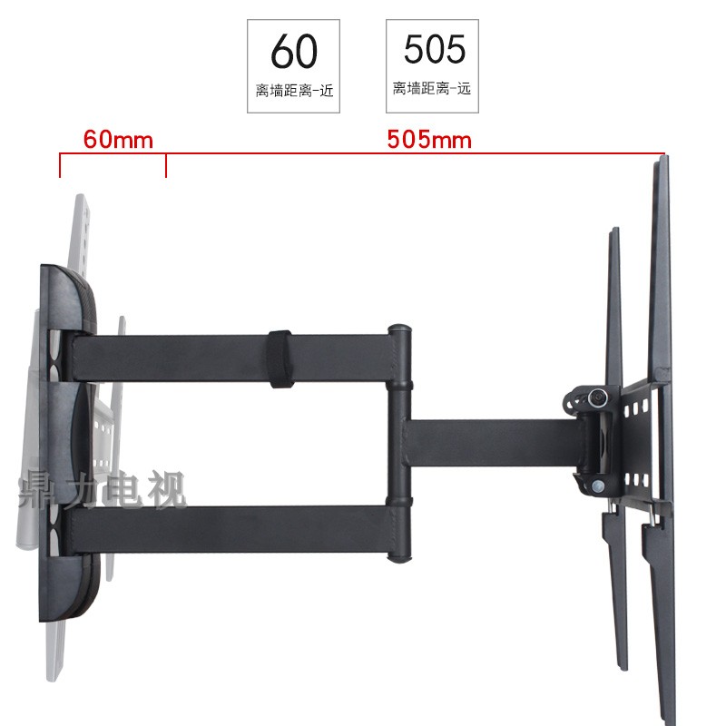 通用于长虹平板电视挂架旋转180度墙上支架39D3F/32D4PF/39M1-图2