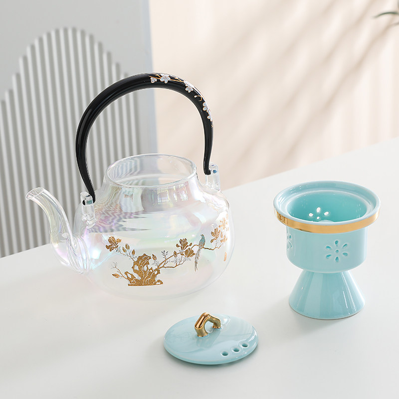 电陶炉围炉煮茶器玻璃沏茶壶养生壶烧水壶自动茶具大容量蒸煮套装,淘宝优惠券,粉丝福利购,淘宝优惠卷