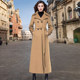 Cashmere Coat Women's Long Camel Thickened Woolen Jacket