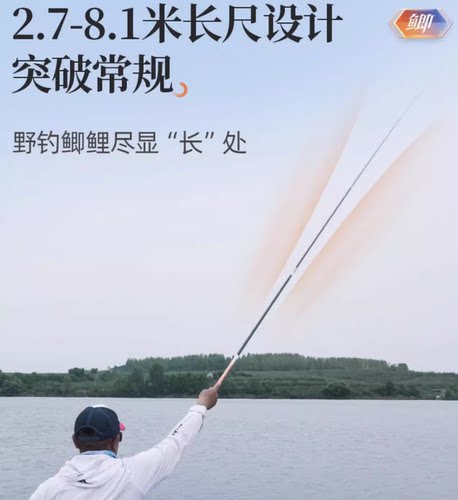 创威WAY鲫鱼竿超轻细超硬28调碳素钓鱼竿鲤鱼竿台钓竿手杆鲫鱼杆 - 图2