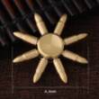 纯黄铜葫芦子弹指尖陀螺可拆卸解压神器金属玩具手指间旋转手把件
