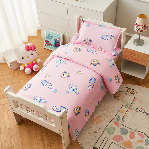 定做纯棉布料被套垫套褥套幼儿园婴儿儿童套子全棉单件床套拆洗套 - 图2