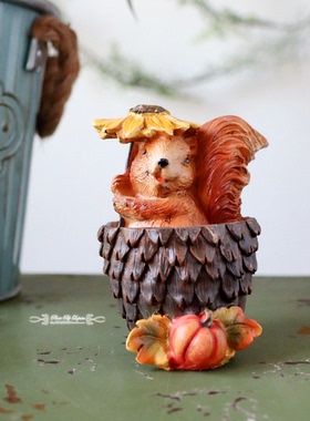 田园风美式乡村森林系婚礼工艺品