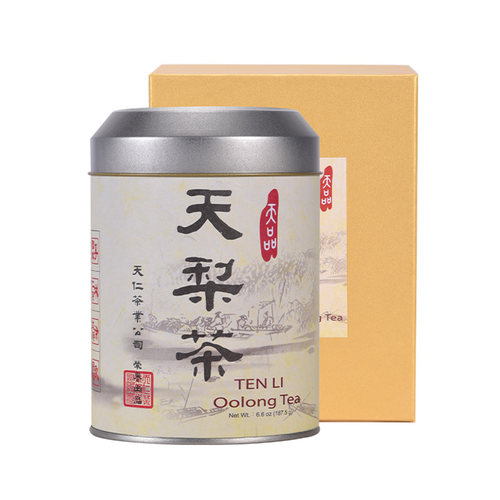 天福茗茶台湾原装天梨茶高山乌龙茶茶叶187.5g礼盒装 - 图3