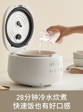 九阳电饭煲1到2人家用3L迷你微压电饭锅多功能蒸煮一体烹饪机正品