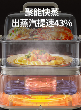 九阳电蒸锅多功能家用早餐机
