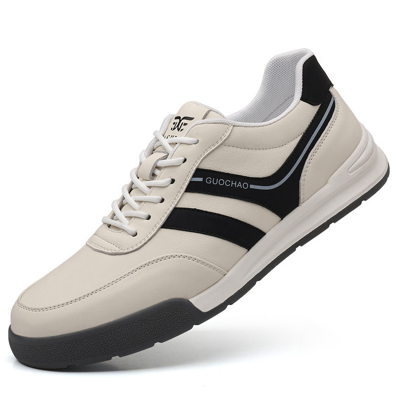 小白鞋新款男士商务休闲皮鞋男款运动休闲青年百搭板鞋潮男乐福鞋,淘宝优惠券,粉丝福利购,淘宝优惠卷