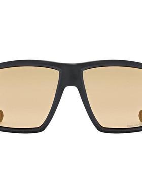 代购UVEX优维斯男女滑雪镜防风抗紫外线增强对比度易清洁黑色哑