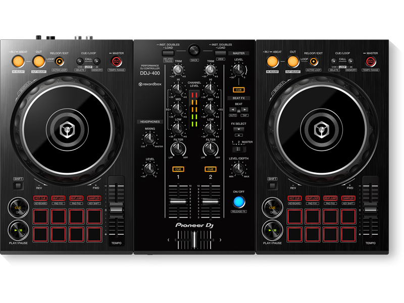 先锋/Pioneer DDJ-400 SB3控制器数码dj打碟机一体机全套入门酒吧 - 图2