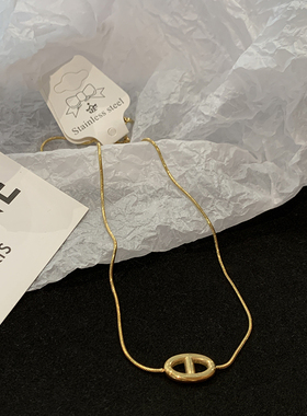 设计感简约精致百搭轻奢锁骨链