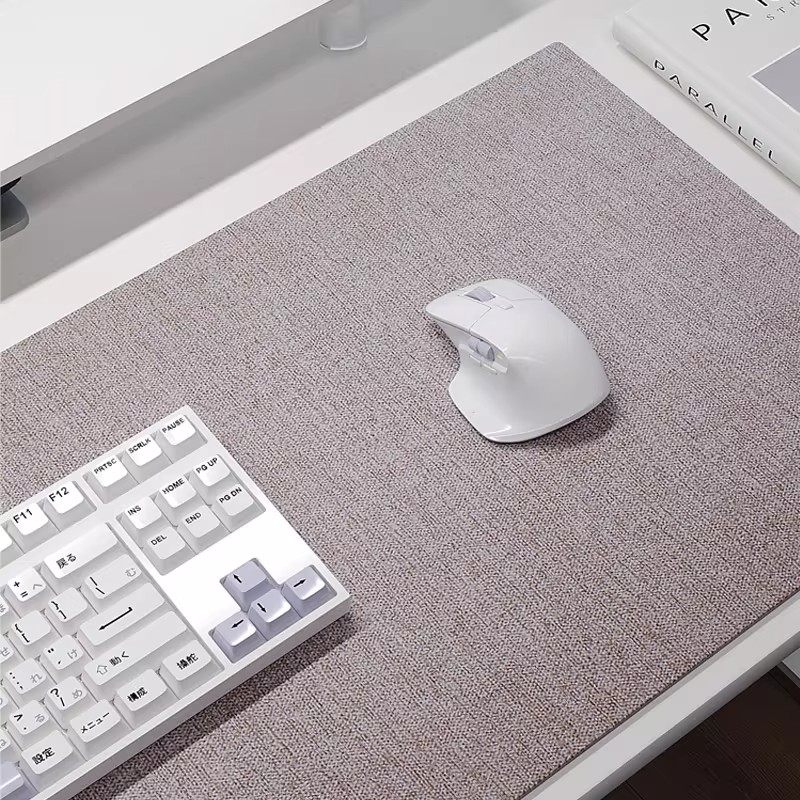 新中式轻奢高级感亚麻纹皮革桌布防水防油免洗防烫餐桌茶几桌面垫,淘宝优惠券,粉丝福利购,淘宝优惠卷