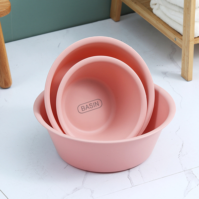 t耐摔加厚加硬小脸盆浴室宿舍多用洗菜盆洗衣盆大号洗脚盆洗脸盆