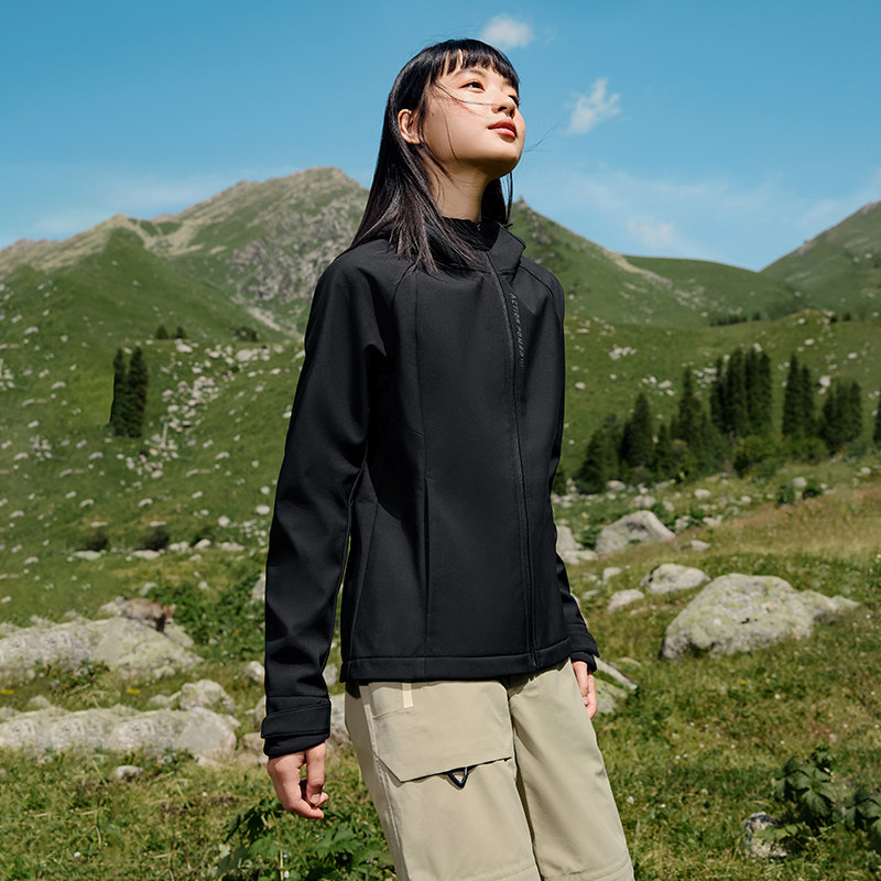 361度运动外套女装2024冬季新款雨屏防风保暖加绒风衣连帽女风衣,淘宝优惠券,粉丝福利购,淘宝优惠卷