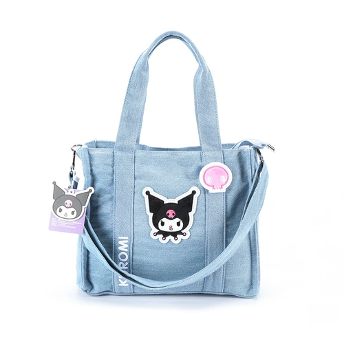 (Трансграничная торговля), sanrio, оригинальная джинсовая портативная кукла, вместительная и большая сумка