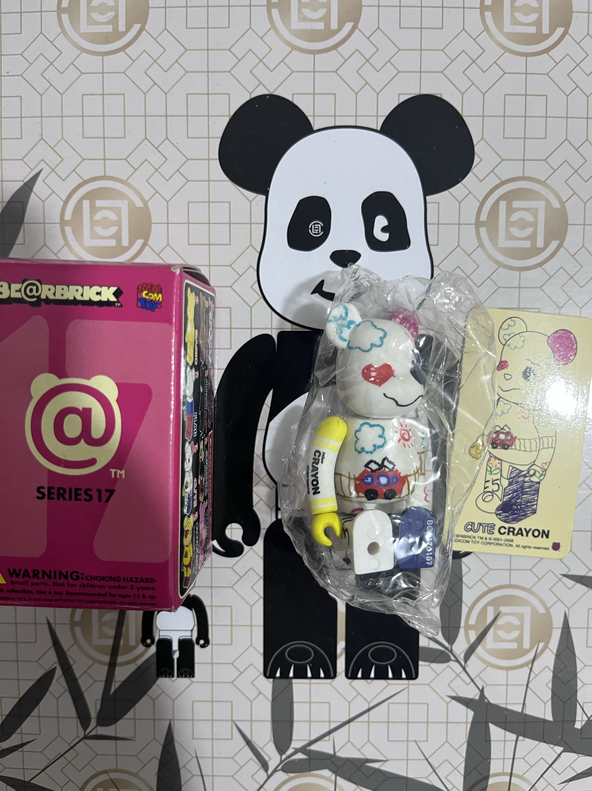 bearbrick 17代 积木熊be@rbrick 17代 米奇 果冻 盲盒确认款 - 图0