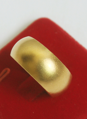 纯铜镀金戒指仿真戒指