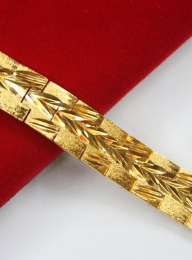 逼真风手表链饰品假黄金