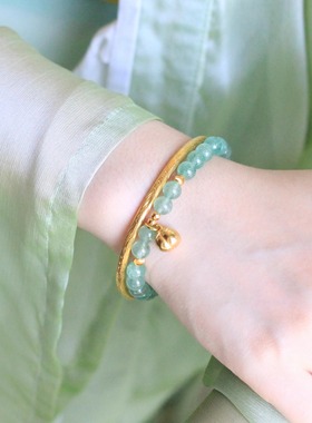 国风礼物足银999柿柿如意手链