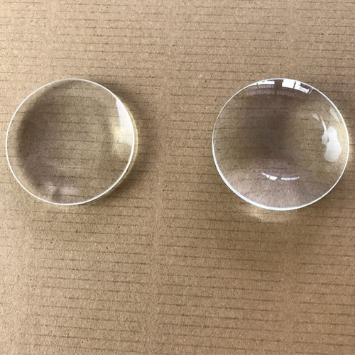 圆形玻璃镜片12mm25mm30mm50mm放大镜微型双凸单凸10倍30倍小镜片 - 图0
