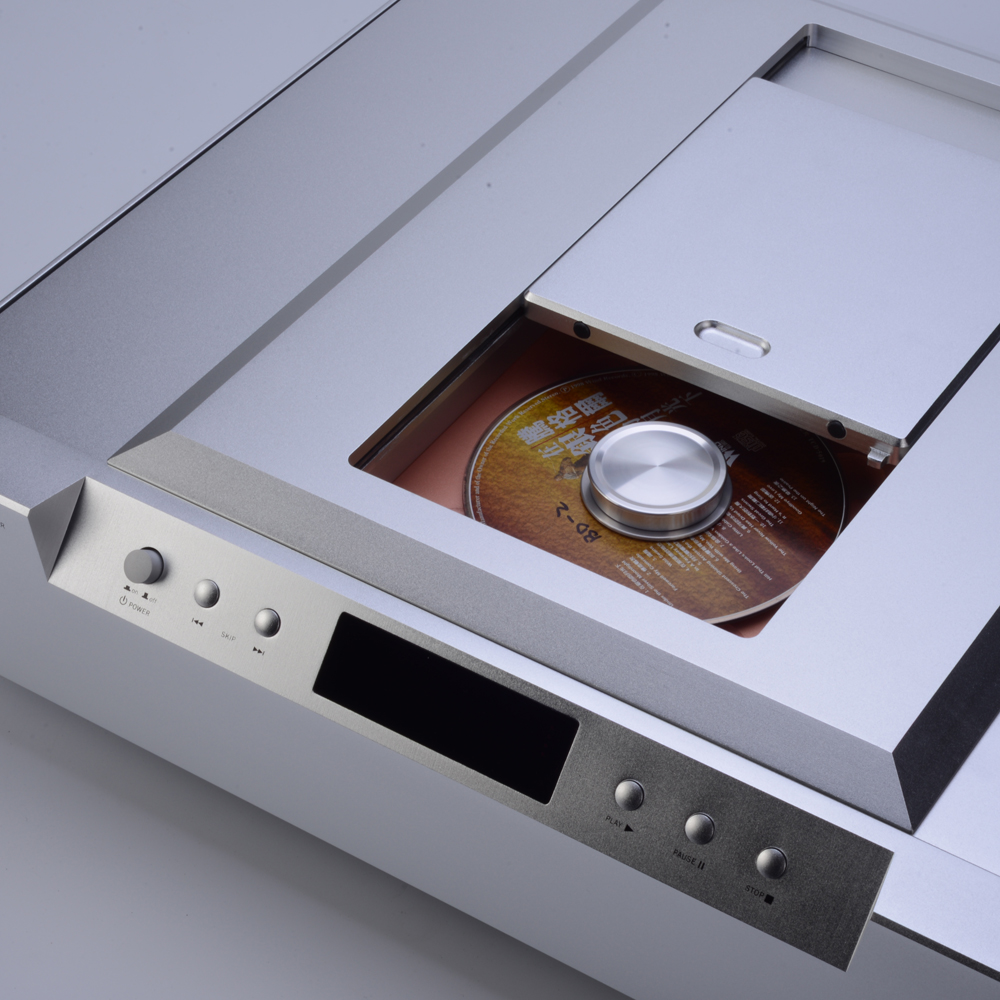 飘韵八达CD机HD-28发烧纯CD机HIFI 家用高保真转盘双电子管播放器 - 图1