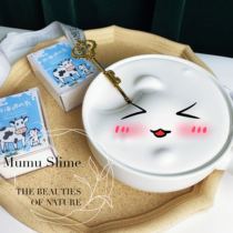 Hokkaido raw milk is very thick sparkling gluon pasta glue U.S. bull head gum toa made wood wood Slime