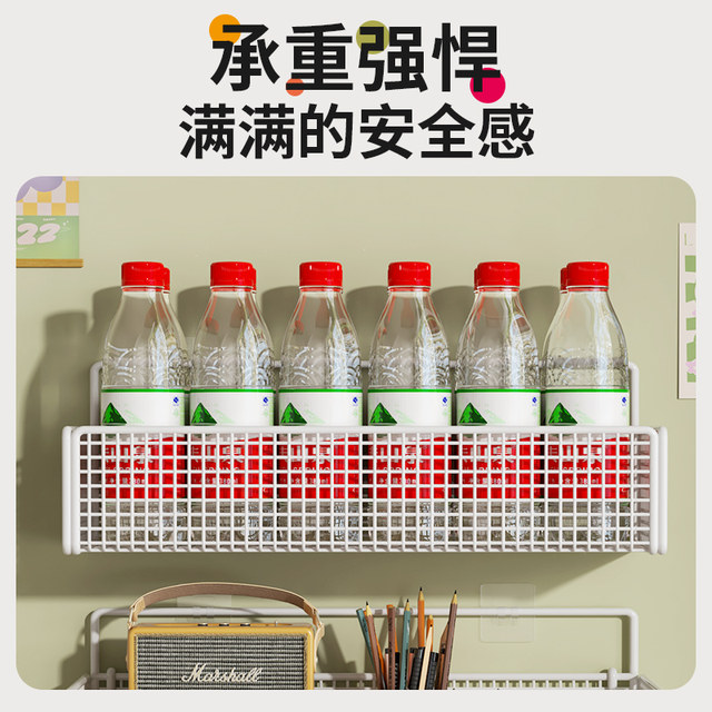 Door shelves without punching wall-mounted and thickened