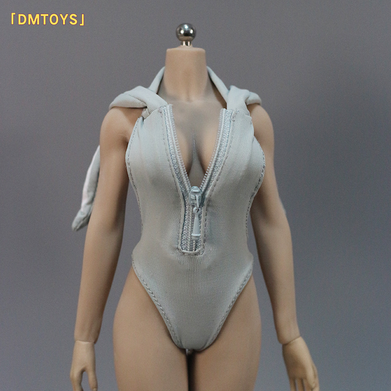 DMTOYS1/6兵人女衣服兔子套装连体衣PH可动包胶人偶服装模型配件 - 图0