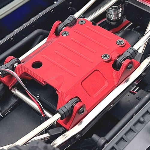 美嘉欣H12Y遥控车改装金属配件加强钢齿轮桥后桥伞齿前防撞避震架 - 图3