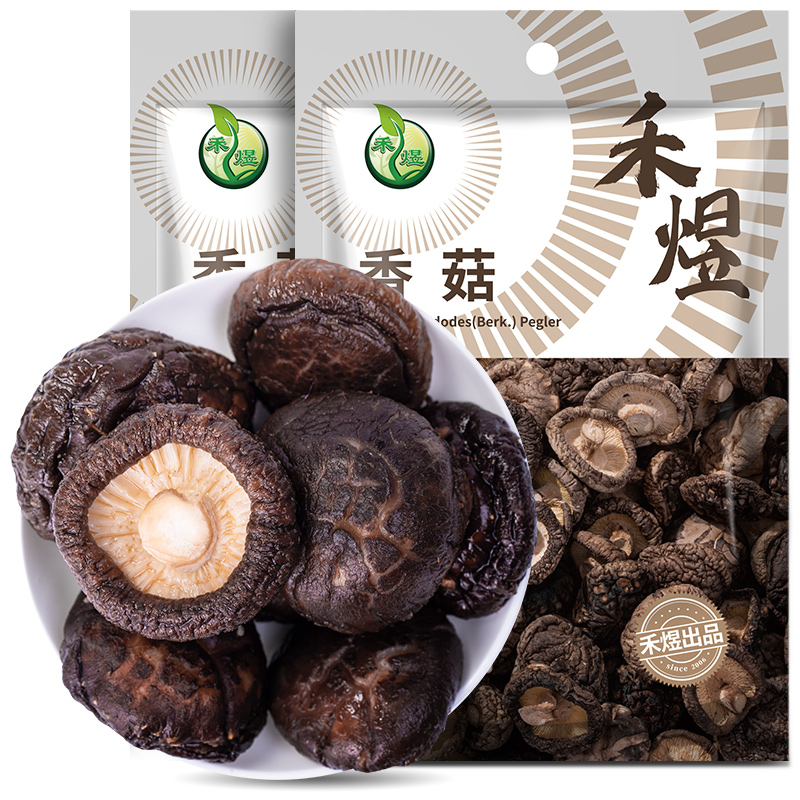 禾煜香菇干货400g 剪脚小香菇菌菇家用山珍干货 - 图0