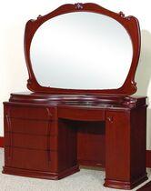 Dalian Huafeng solid wood European style dresser (with makeup stool) Mini make-up table small family type makeup table