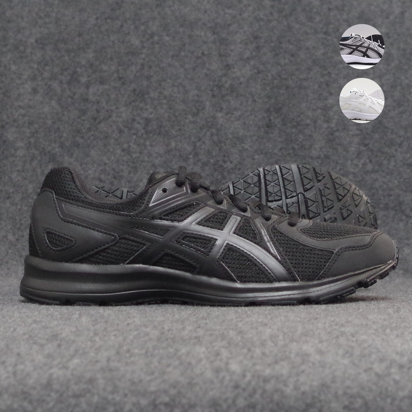 现货 亚瑟士asics jog 100 2  男女轻便透气跑步鞋 tjg138-9090