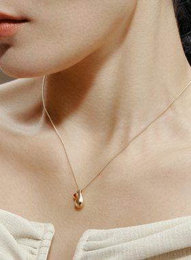 Fellala/翡拉拉「简奢时尚2.0」水滴项链颈链高级感项链