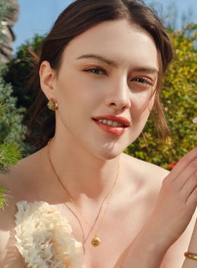 「新品」Fellala/翡拉拉「向阳」项链锁骨链轻奢设计感首饰女官方