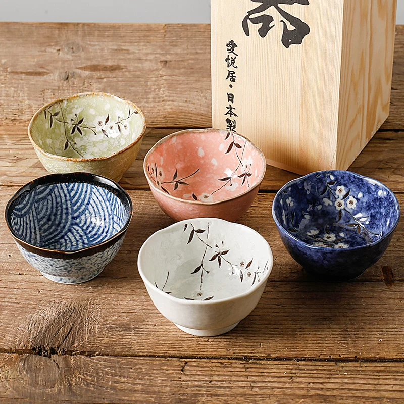 Japanese import ceramic tableware, gift box, set, Birthday gift