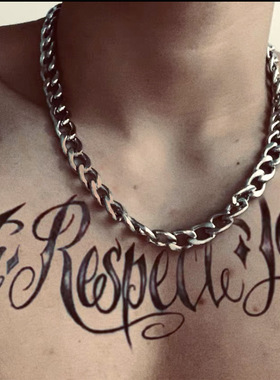 HNSP 3MM-10MM Stainless Steel Figaro Cuban Chain Necklace