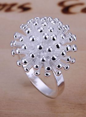 Dropshipping R001 Silver Plated Rings For Women Wedding