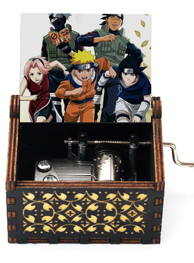 Wooden Hand Cranked Music Box Love Mom And Dad You Are My S