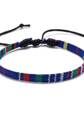 Bohemia Handmade Weave Rope Couple Bracelets For Women Men