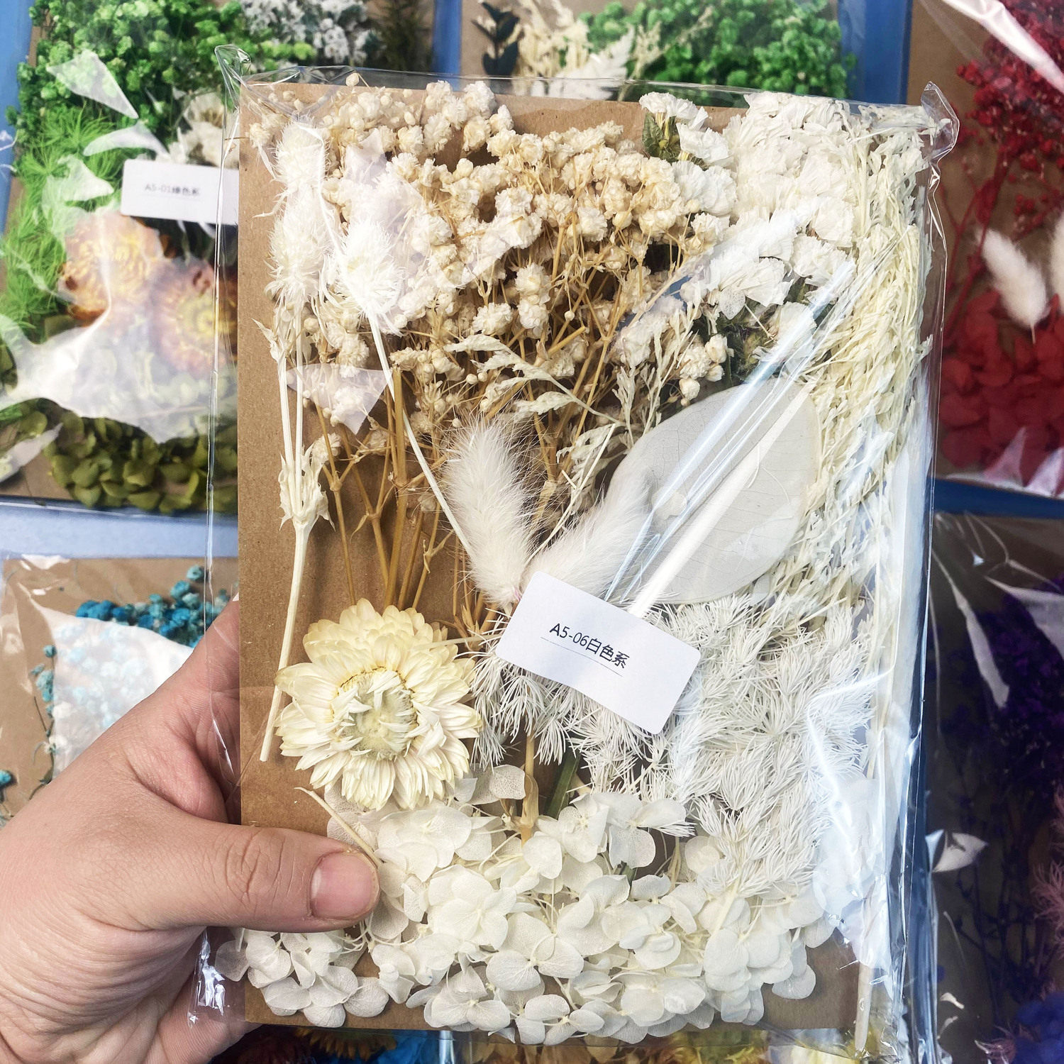 永生花diy浮游花香薰蜡烛相框团扇幼儿园手工压花材料包多色可选,淘宝优惠券,粉丝福利购,淘宝优惠卷